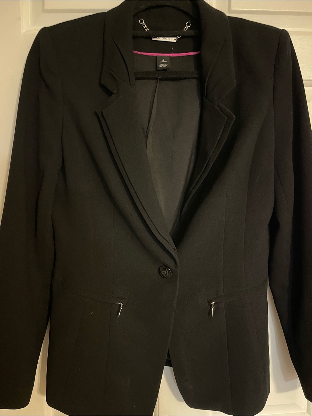 WHBM Women's Tailored Blazer Jacket